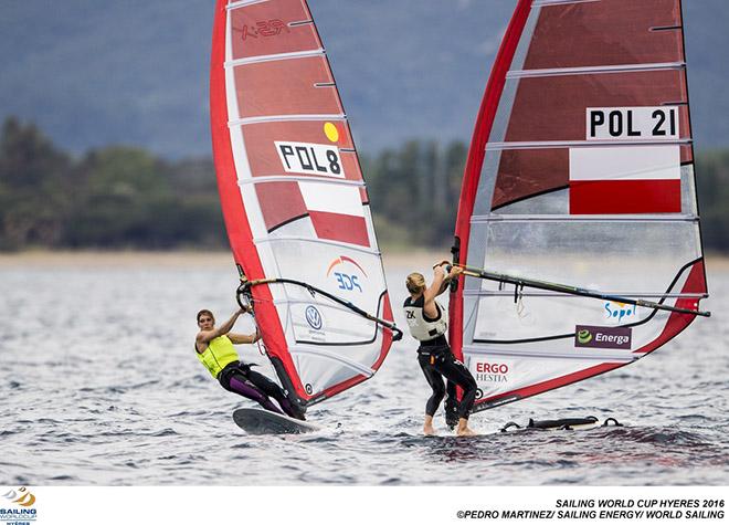 Zofia Noceti Klepacka © Pedro Martinez / Sailing Energy http://www.sailingenergy.com/